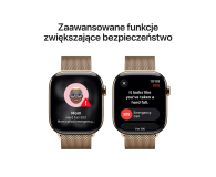 APPLE Apple Watch Series 11 GPS + Cellular 42mm Tytanowa koperta (złota) + bransoleta mediolańska (złota) - 1362427 - zdjęcie 6